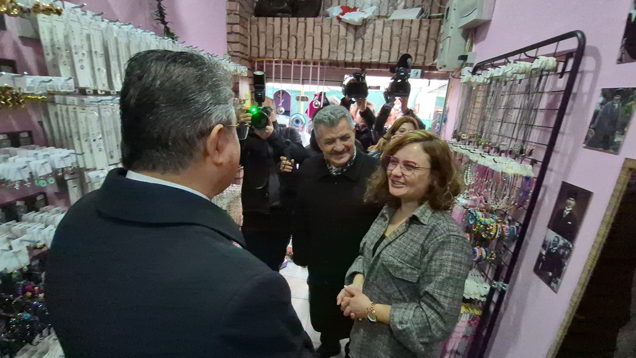 Vali Yılmaz'dan Esnaf Ziyareti