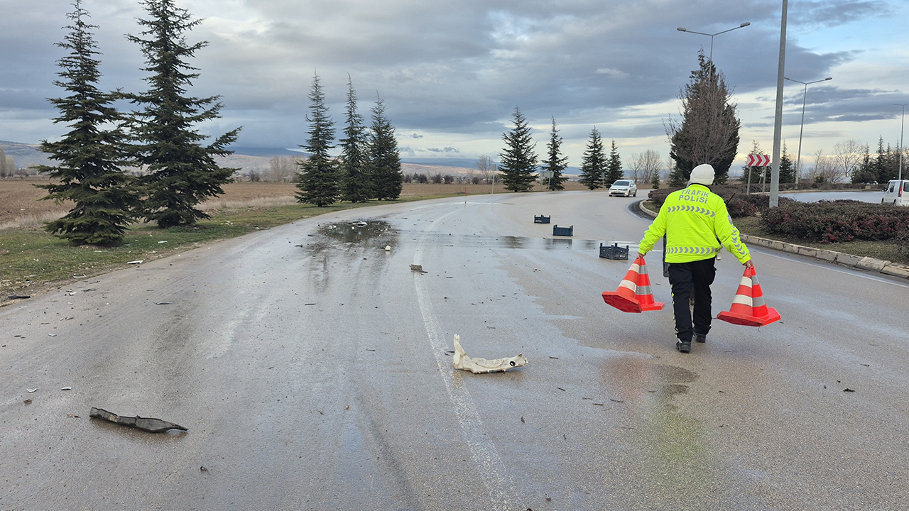 Yolda Ekipler Geniş Güvenlik Önlemi Aldı