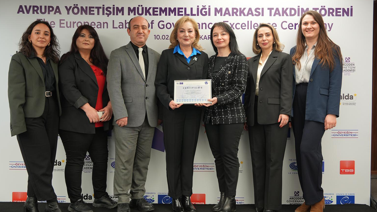 Eskişehir Büyükşehir Belediyesi'ne Üst Üste 3'Üncü Kez Ödül