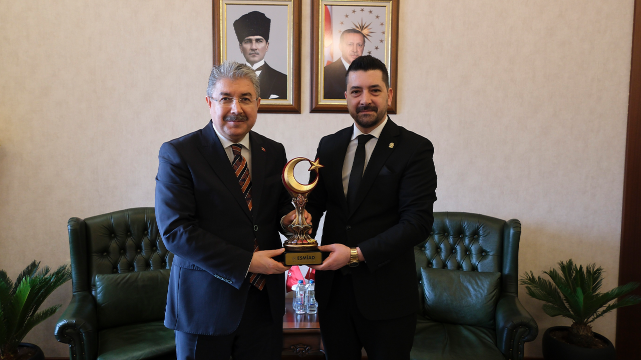 Esmiad Heyetinden Vali Yılmaz'a Ziyaret