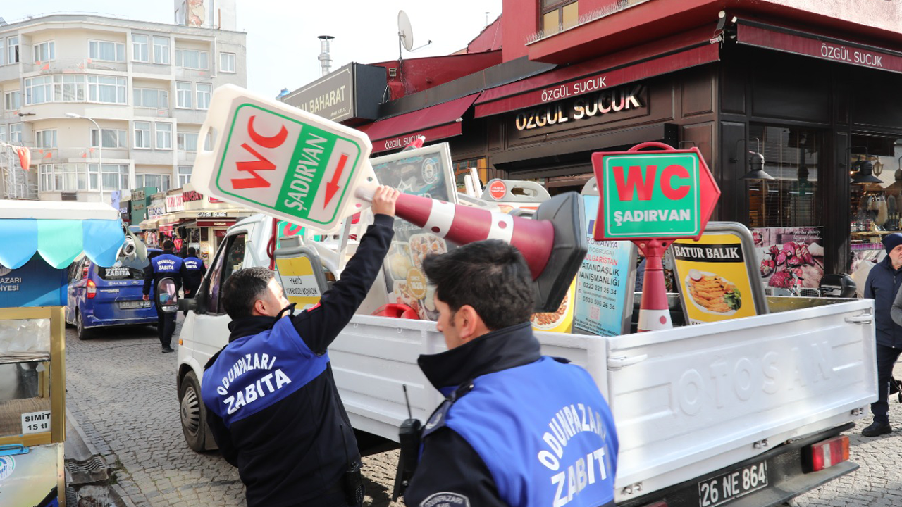 Kaldırım Işgallerine Son Verildi-1