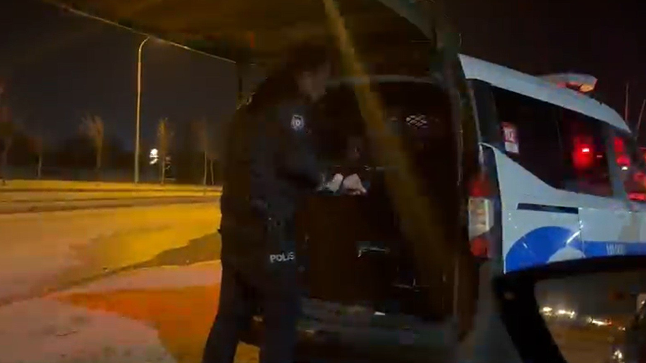 Karakola Köpeğiyle Birlikte Götürüldü