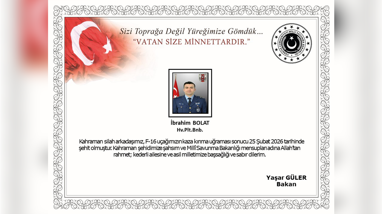 Şehit Hv.plt.bnb. Ibrahim Bolat