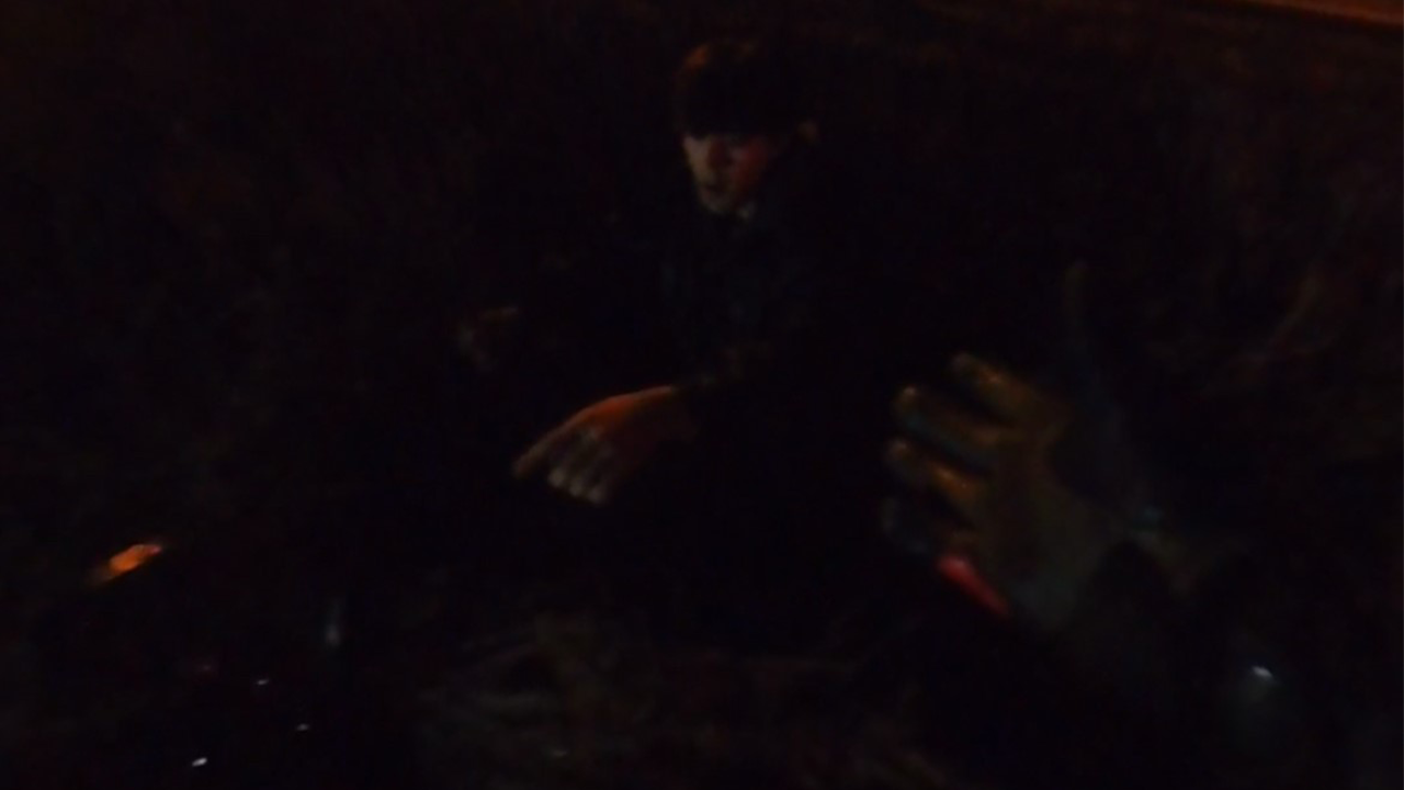 Yaşanan Gergin Anlar Kameraya Yansıdı