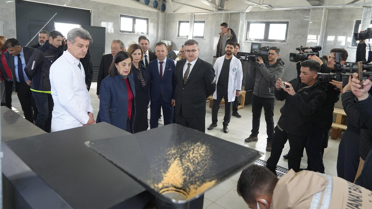 Açılış Töreni Programı Kapsamında Tesis Incelendi