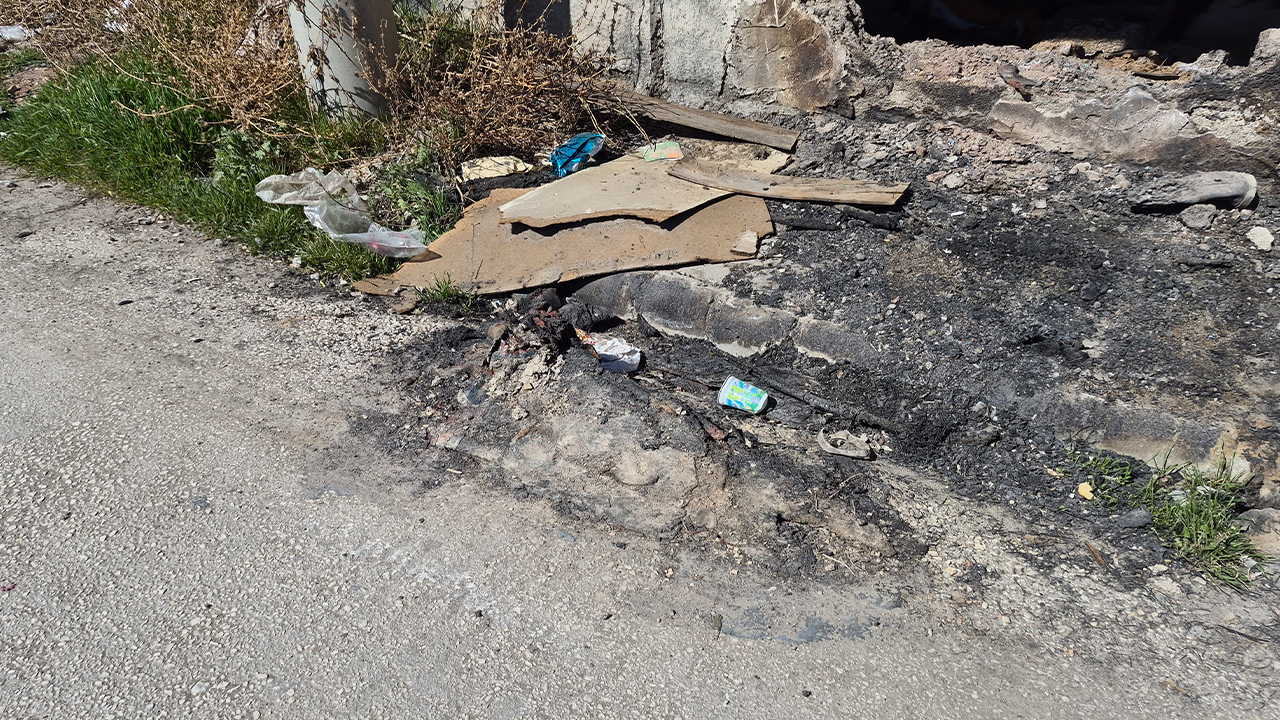 Binalarda Yakılan Ateş Yangın Riski Oluşturuyor