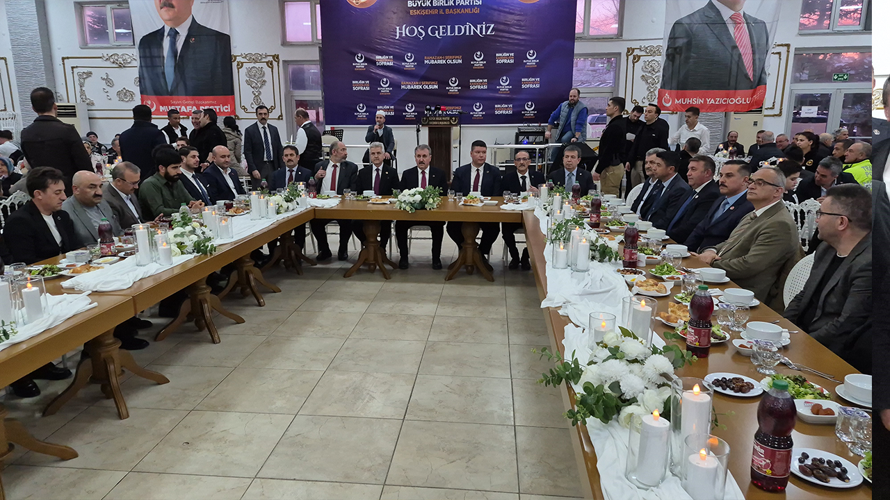 Destici Eskişehir'de Iftar Programına Katıldı