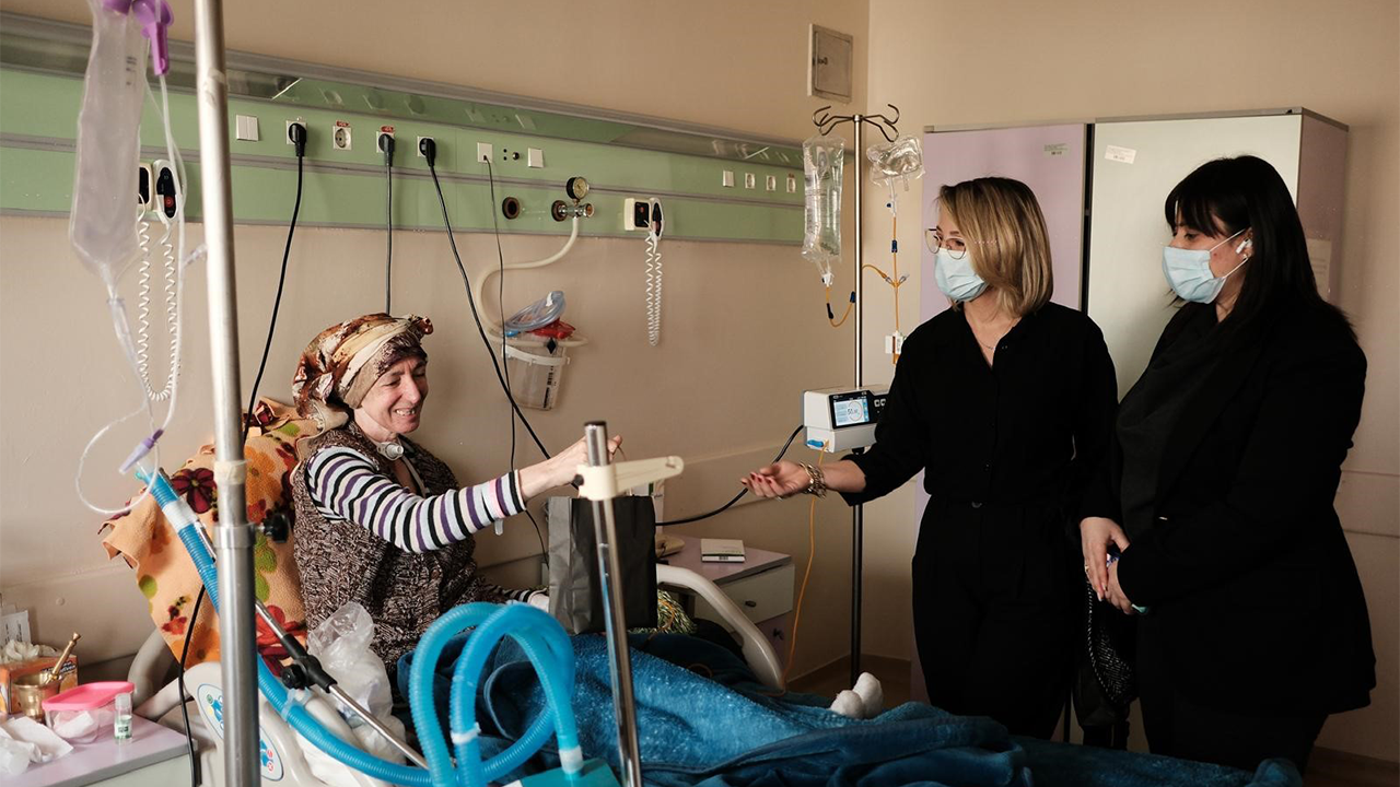 Hastalara Moral Ziyareti Gerçekleştirildi