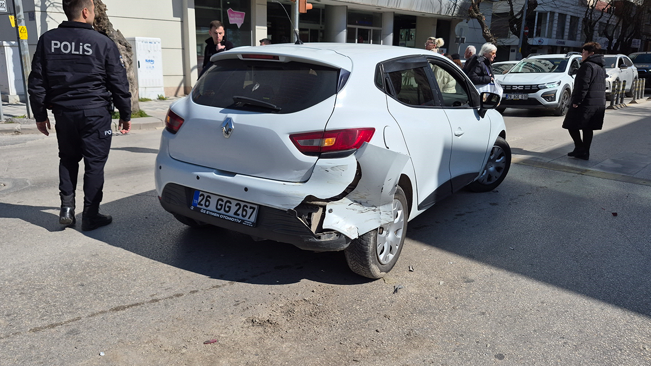 Kazaya Karışan Diğer Otomobilin Son Görüntüsü