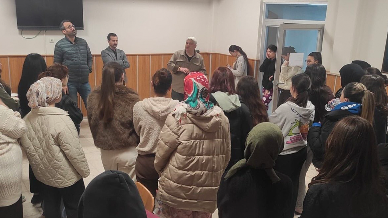 Öğrenci Yurdunda Afet Tatbikatı Gerçekleşti