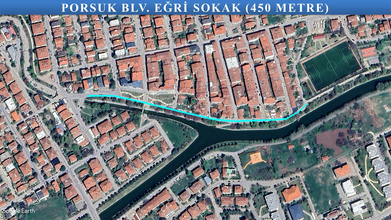 Porsuk Bulvarı Eğri Sokak
