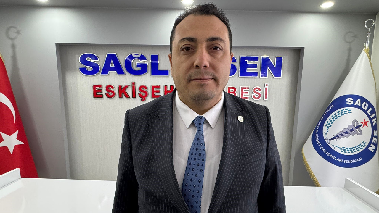 Sağlik Sen Eski̇şehi̇r Şube Başkani Hasan Hüseyi̇n Köksal