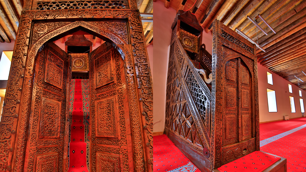 Sivrihisar Ulu Cami Minber Ve Kapısı
