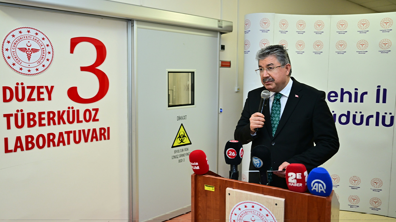 Vali Yılmaz Düzey 3 Tüberküloz Laboratuvarı Açılışında Konuştu