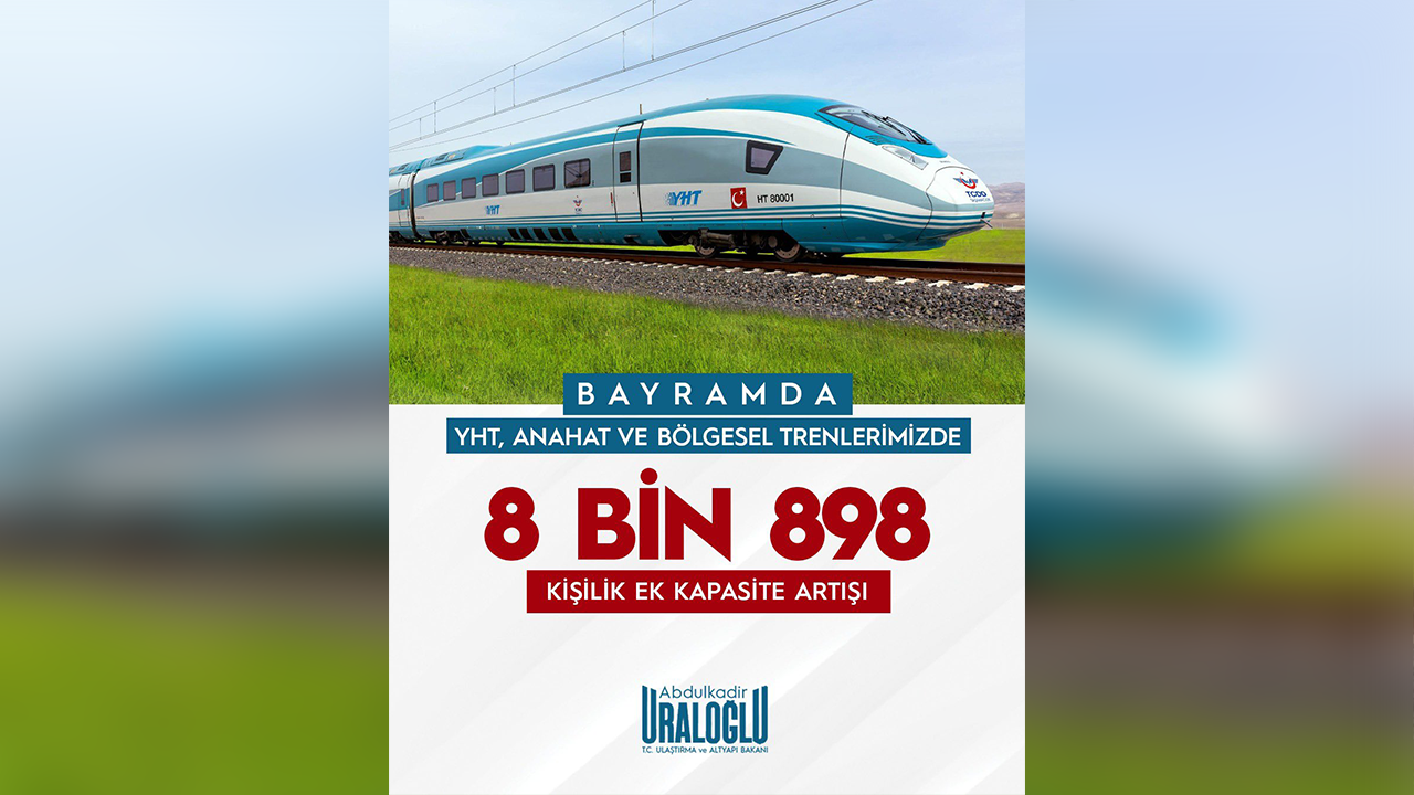 Yht Ana Hat Ve Bölgesel Trenlerde Ek Kapasite Artışı