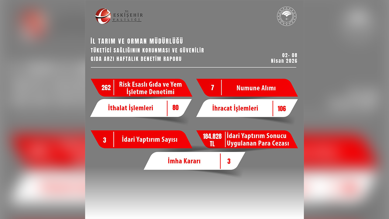 02, 08 Nisan Denetim Raporu