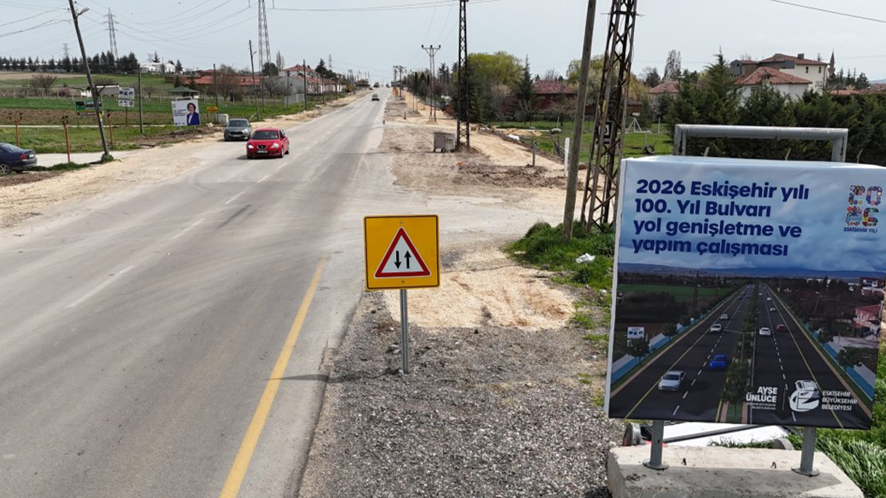 100. Yıl Bulvarı Yol Genişletme Ve Yapım Çalışması