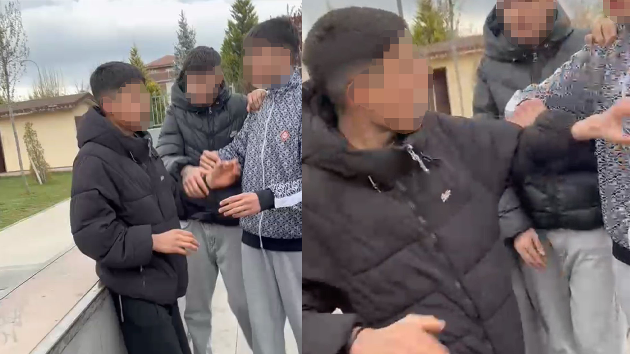 Çocuğu Dakikalarca Darp Ettiler