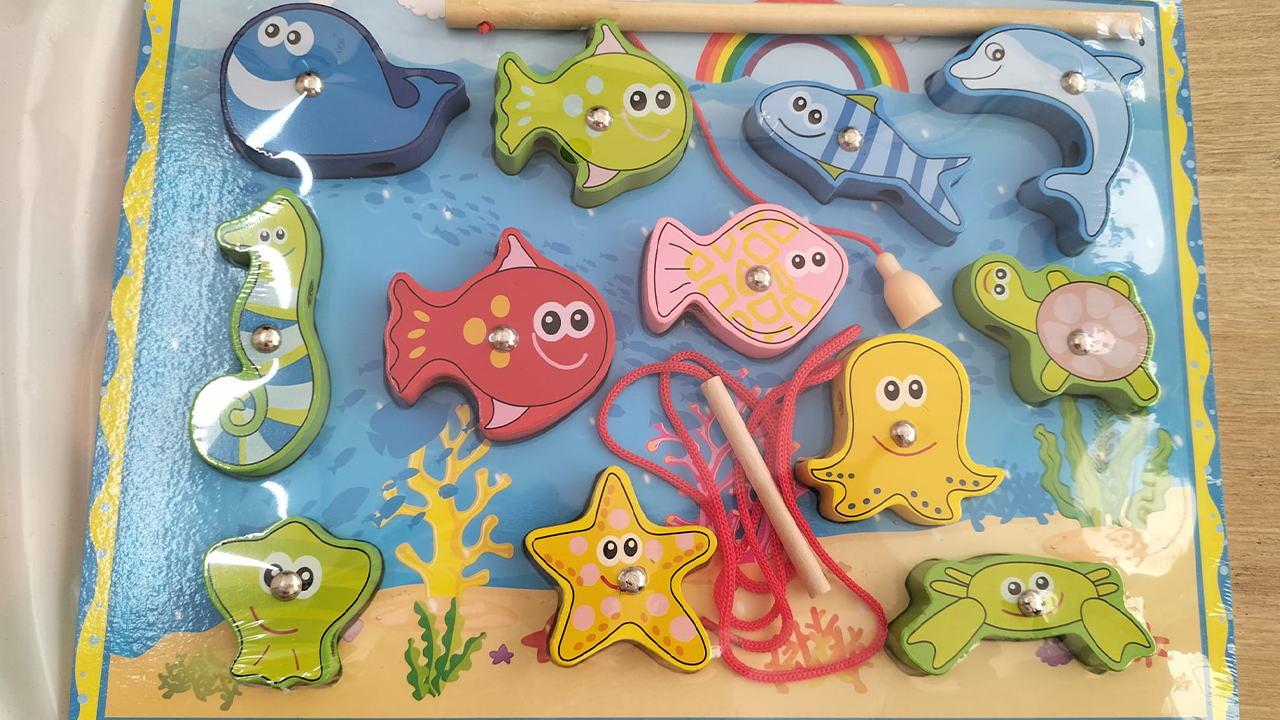 Deniz Canlıları Manyetik Yakalama Oyuncağı