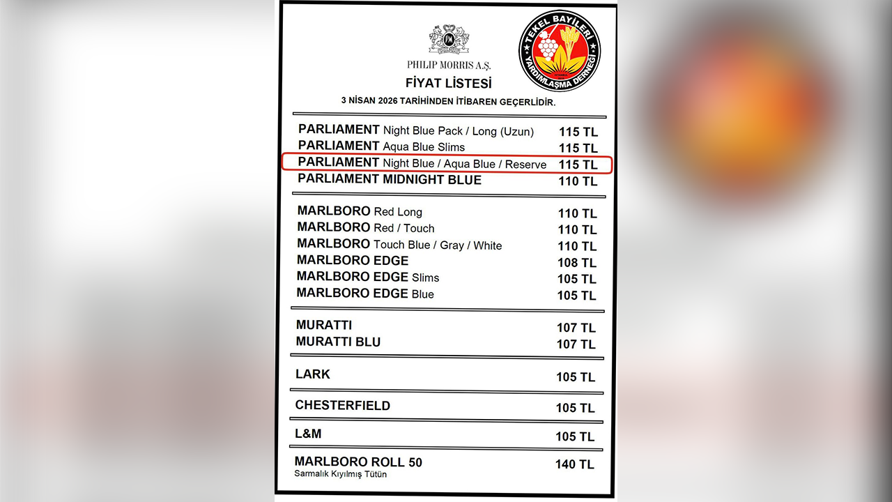 Güncel Sigara Fiyatları