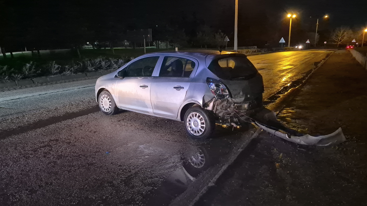 Kaza Maddi Hasarla Atlatıldı