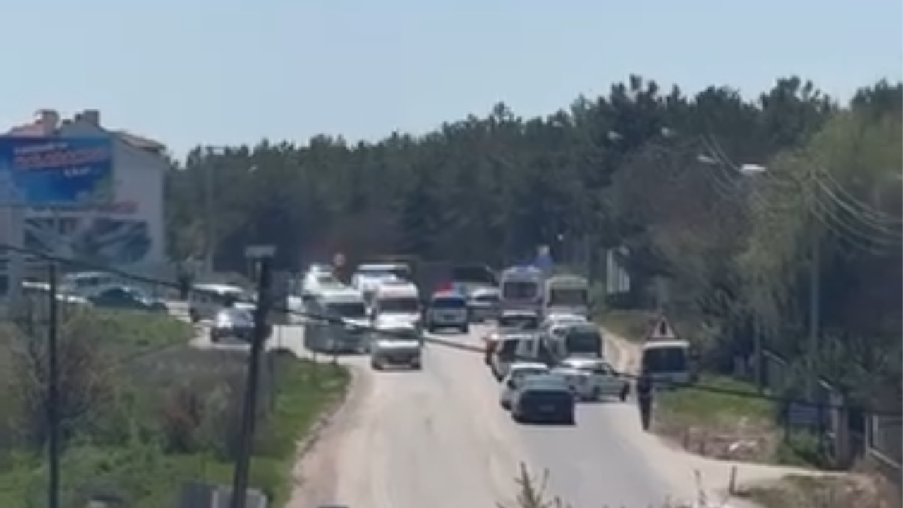 Kaza Sonrası Bölgeye Çok Sayıda Ekip Sevk Edildi