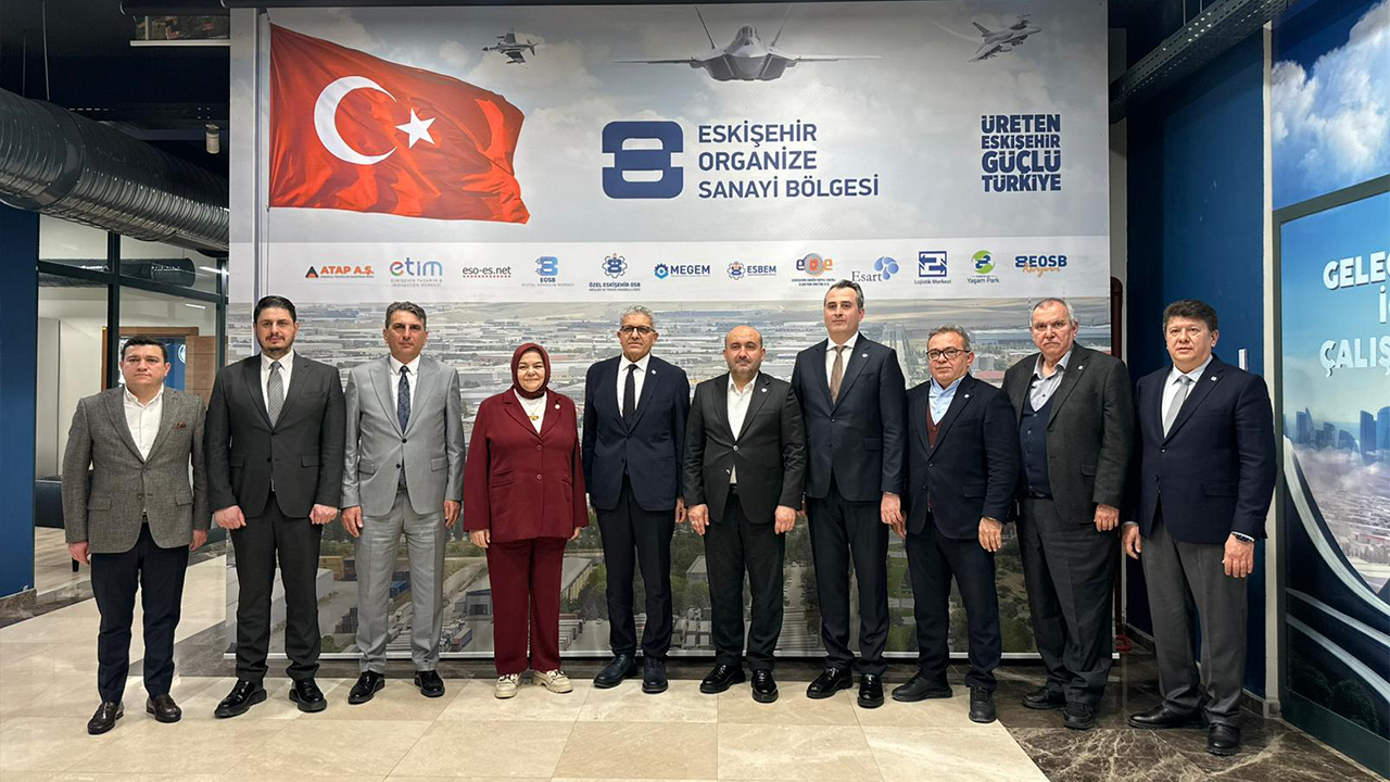 Milletvekili Gürcan'dan Eosb Başkanı Küpeli'ye Ziyaret