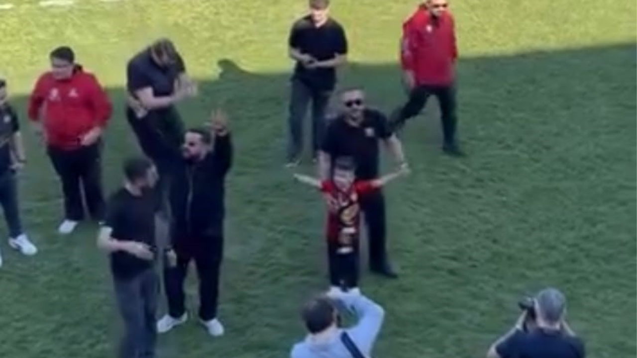 Minik Taraftardan Takımına Tam Destek