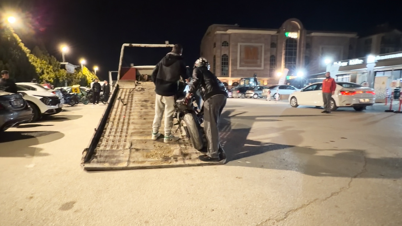 Motosikler Trafikten 1 Ay Süreyle Men Edildi