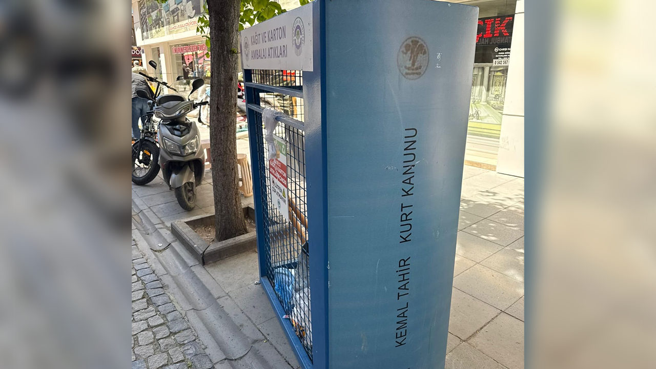 Odunpazarı Belediyesi Atık Toplama Kutusu