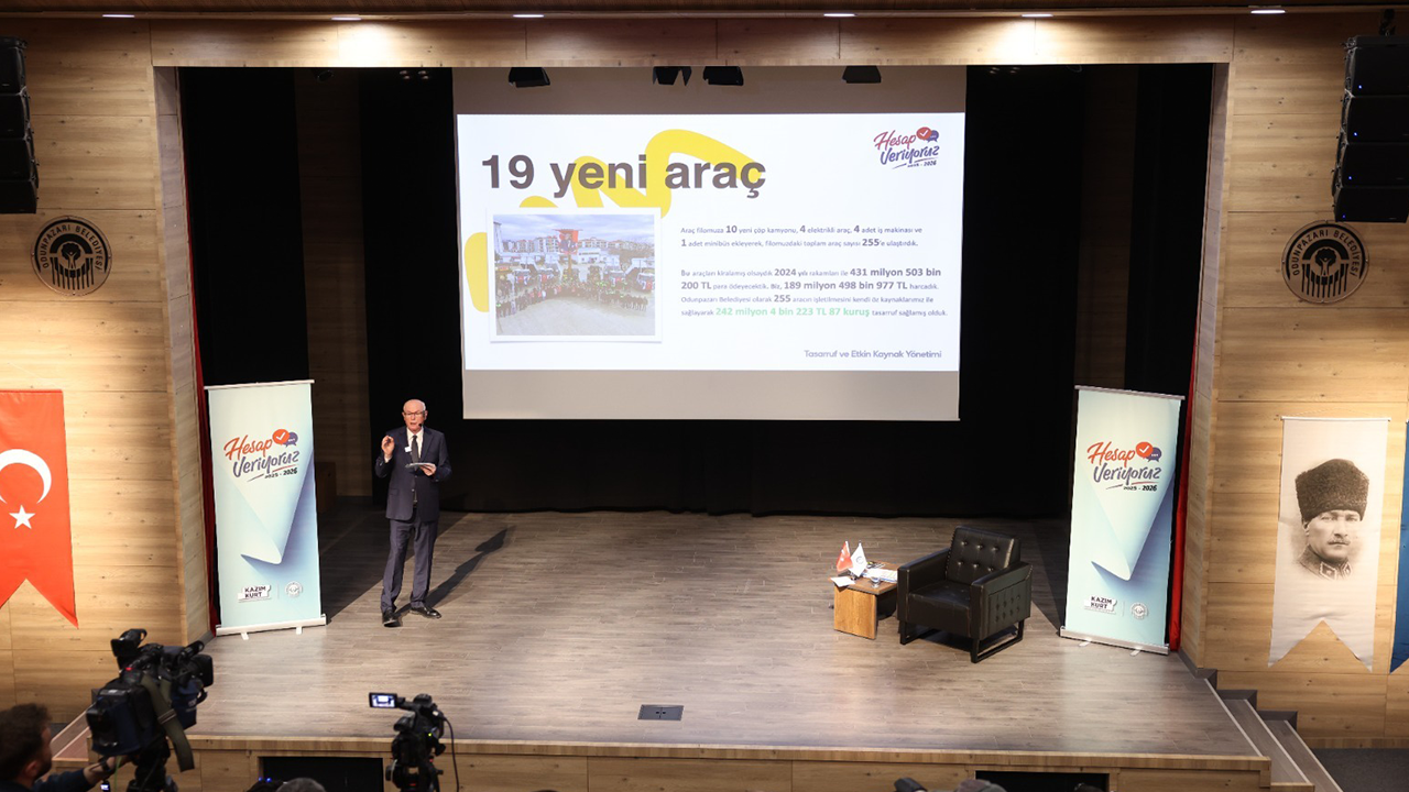 Odunpazarı Belediyesi Faaliyet Raporu Açıklandı