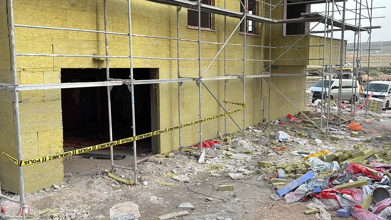 Olayın Yaşandığı Inşaata Ilişkin Görüntüler
