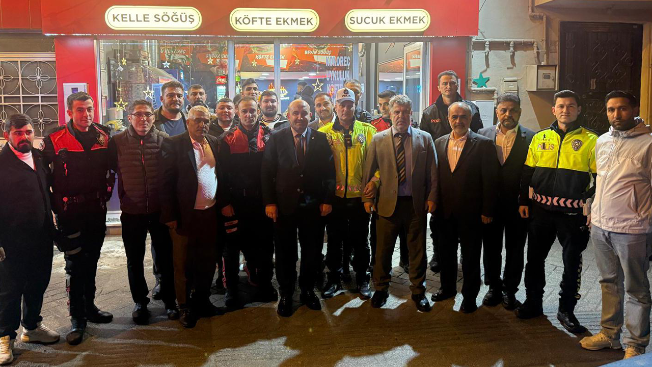 Polis Haftasında Ekiplere Anlamlı Sürpriz