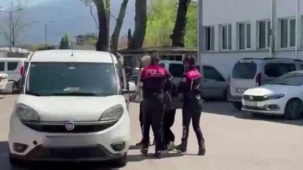 Saldırgan Kadın Kısa Sürede Tutuklandı