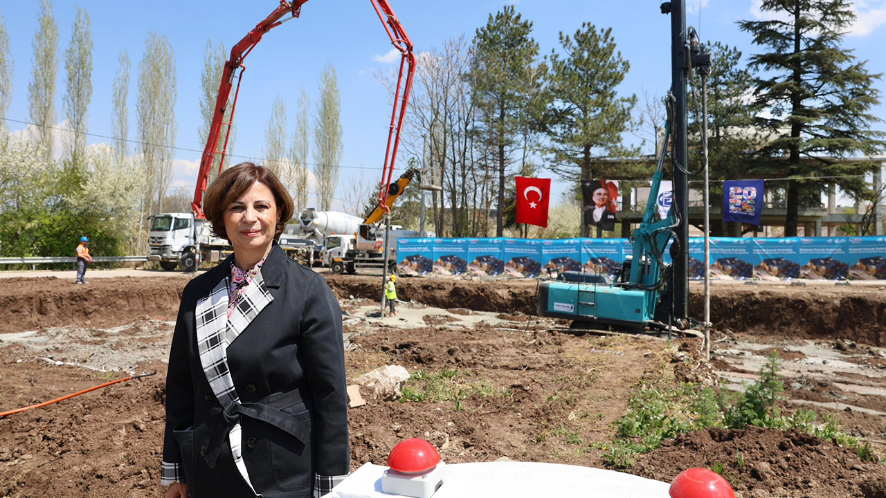 Sazova Çocuk Evi Temel Atma Töreninden Görüntüler