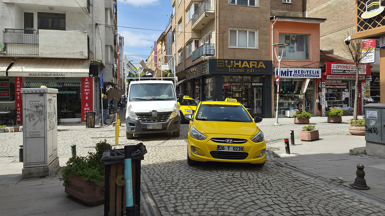 Traifkte Kısa Süreli Olarak Aksamalar Meydana Geldi