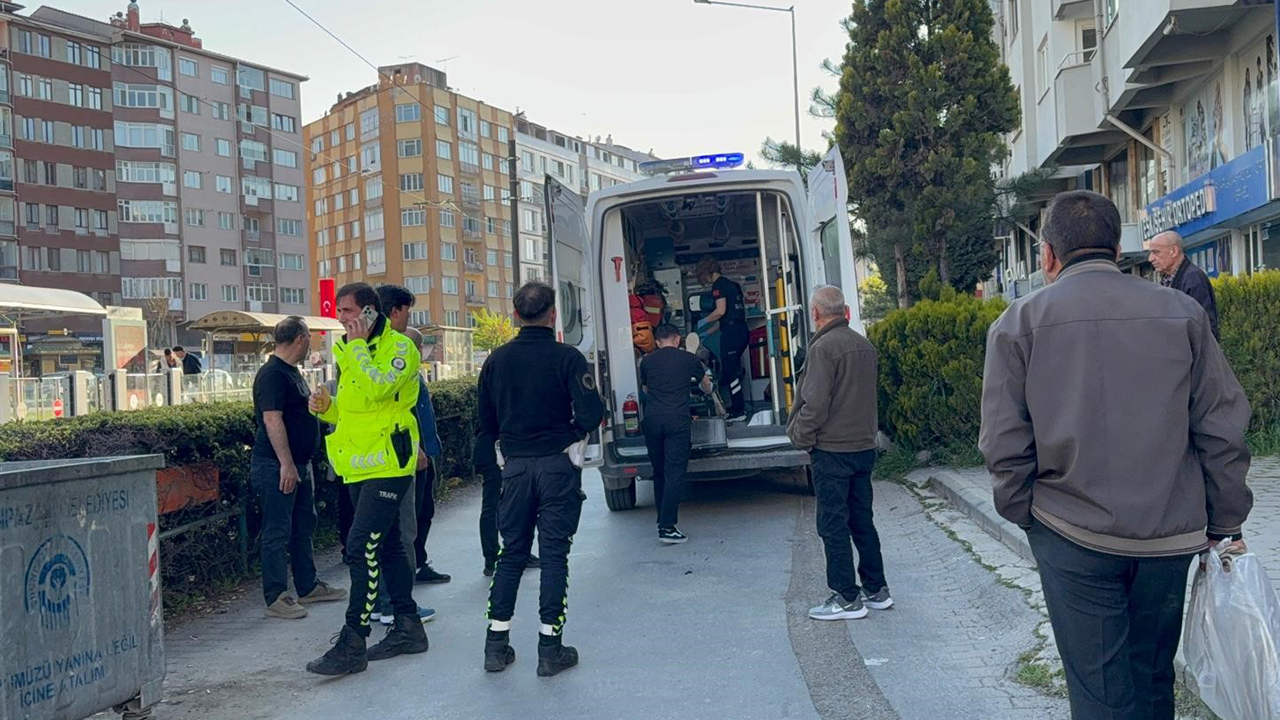 Yaralanan Kadın Hastaneye Kaldırıldı