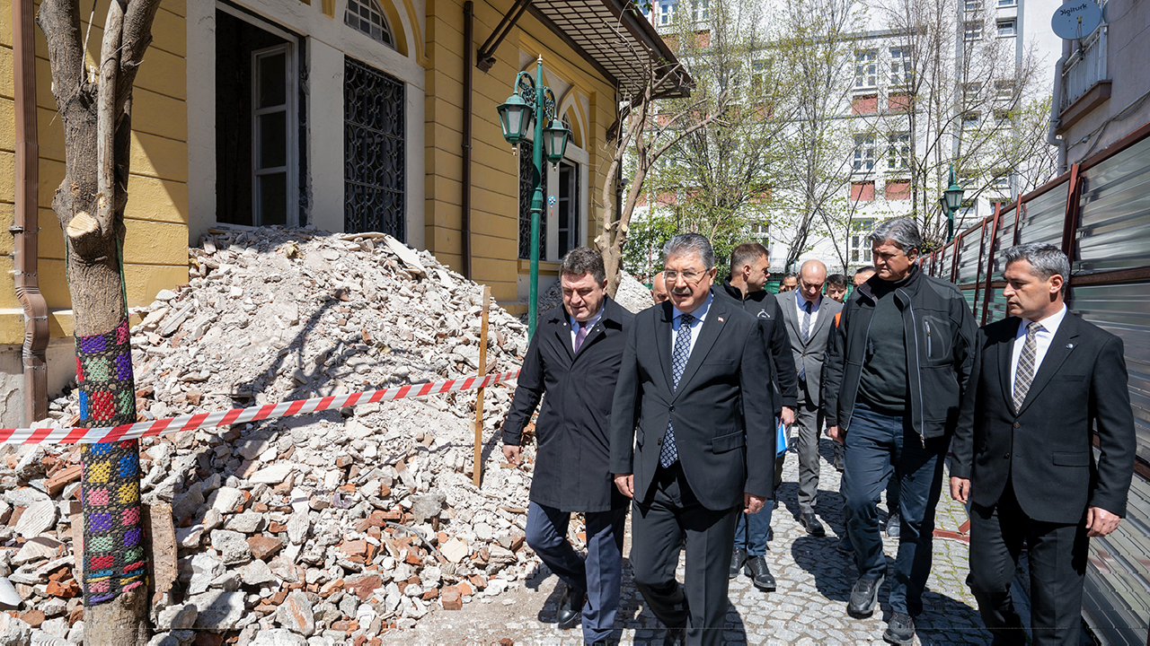 Yeni Yargıtay Müzesi Inşaatında Incelemeler Yapıldı