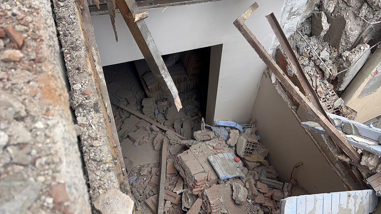 Yıkım Sırasında Evde Büyük Hasar Oluştu
