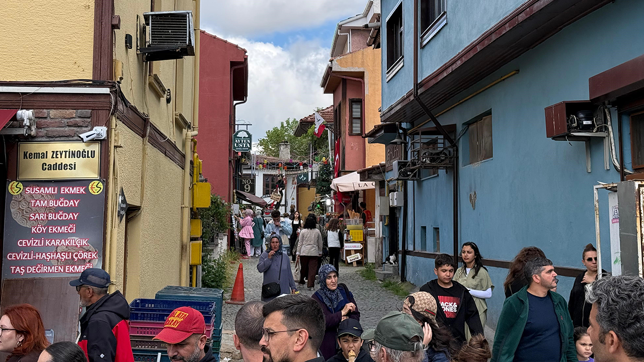 Bayram Tatilinde Odunpazarında Yoğunluk Oluştu