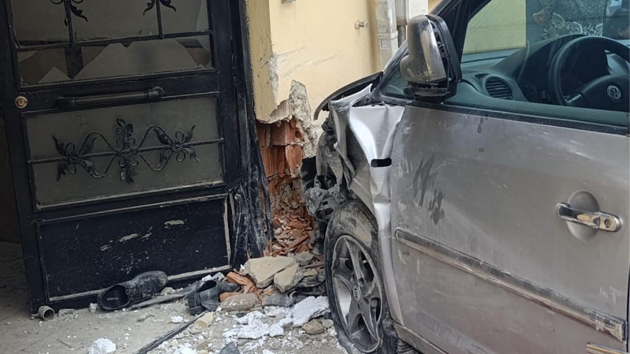 Bölgede Meydana Gelen Kazaya Ait Görüntü