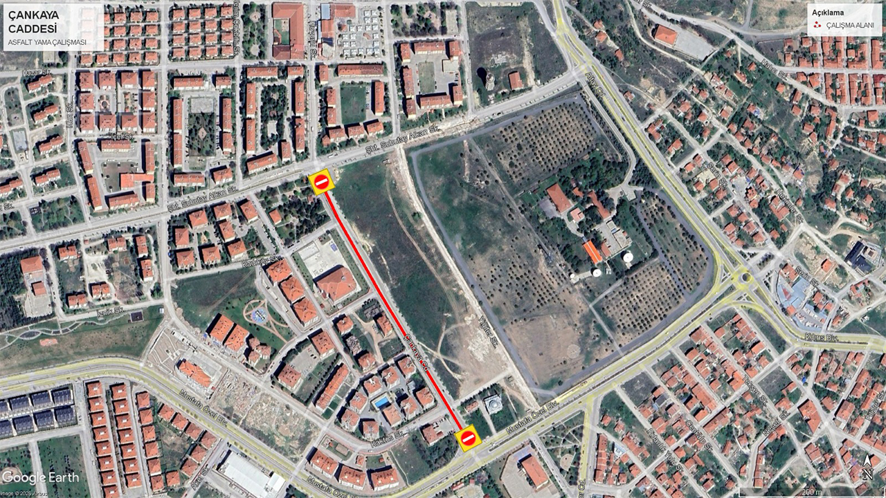 Çankaya Caddesi Yol Çalışması