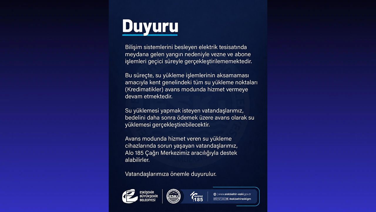 Eski'den Önemli Duyuru-1