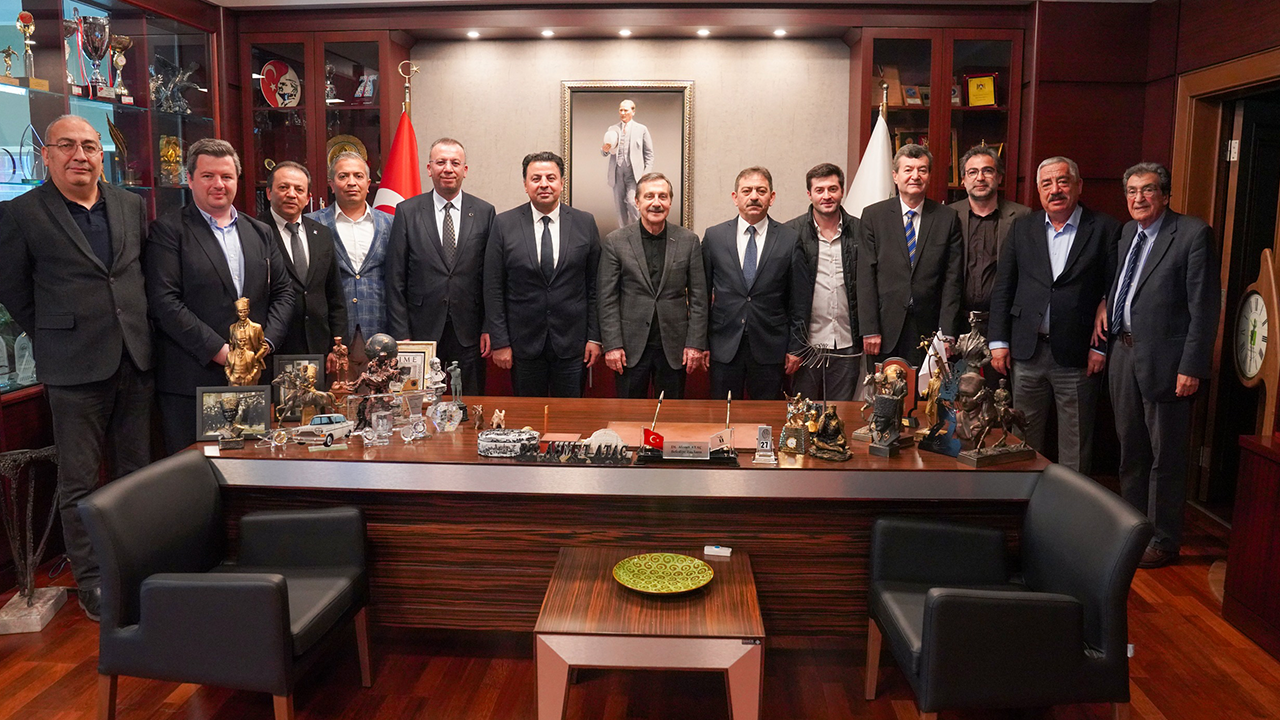 Esko'dan Tepebaşı Belediye Başkanı Ataç'a Ziyaret