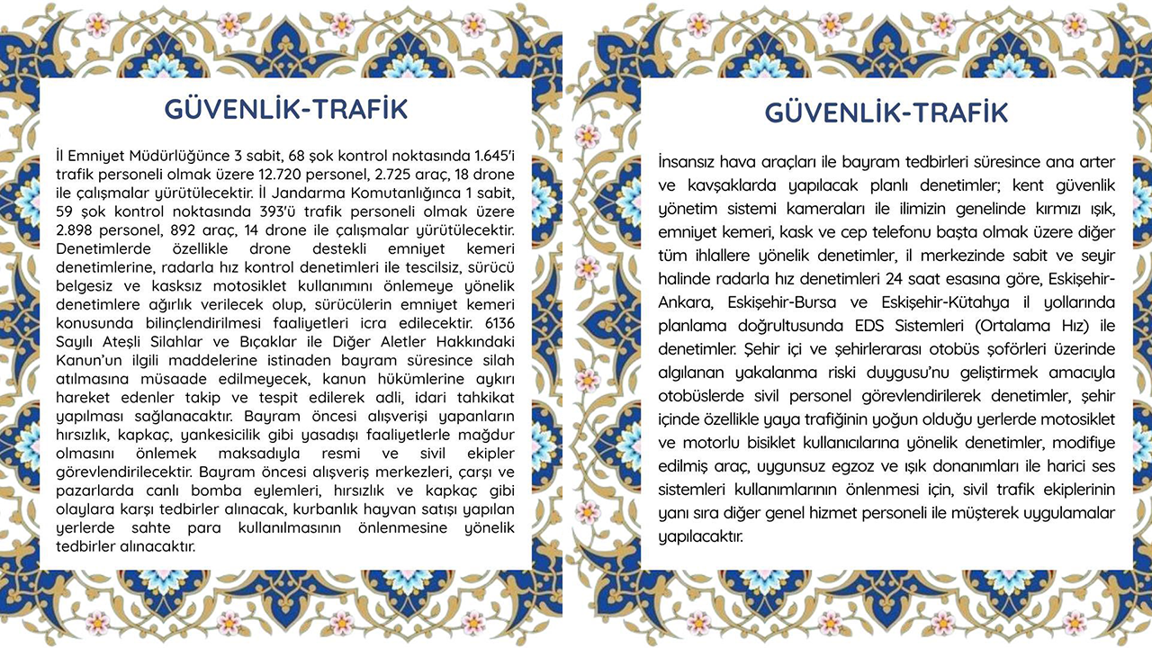 Güvenli̇k Ve Trafi̇k Tedbi̇rleri̇-1