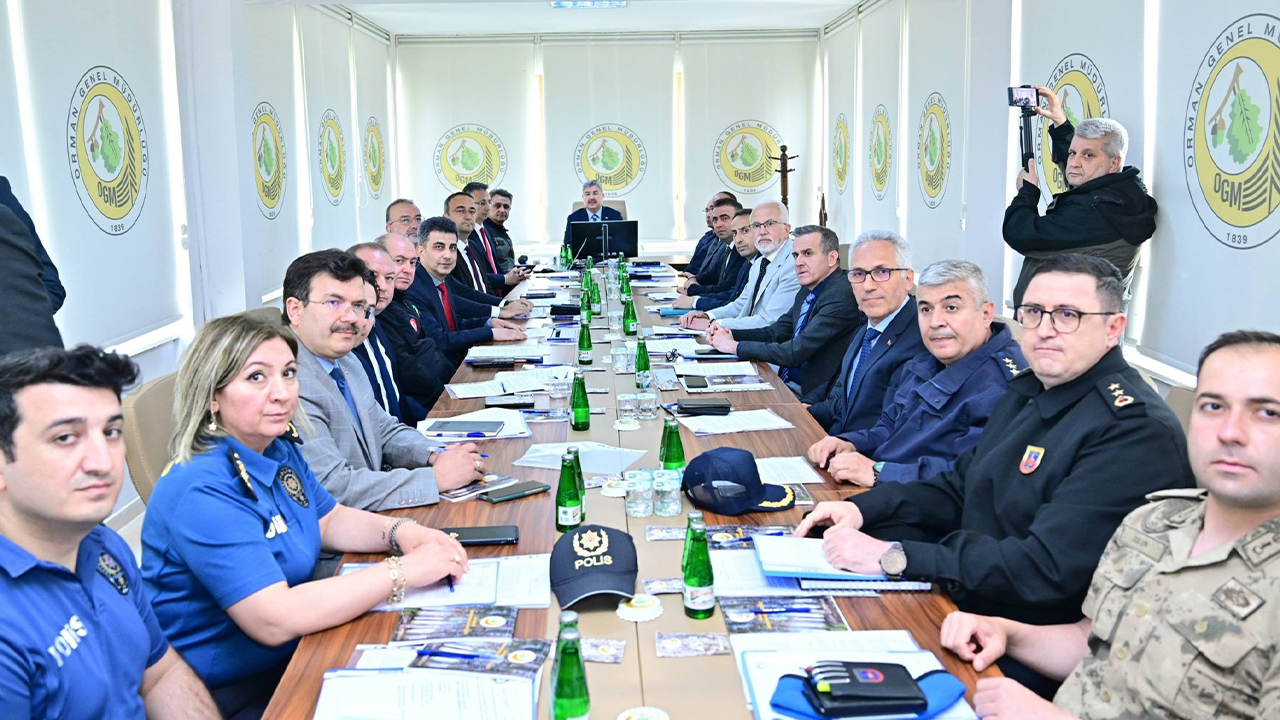 Orman Yangınlarıyla Mücadele Için Önemli Toplantı