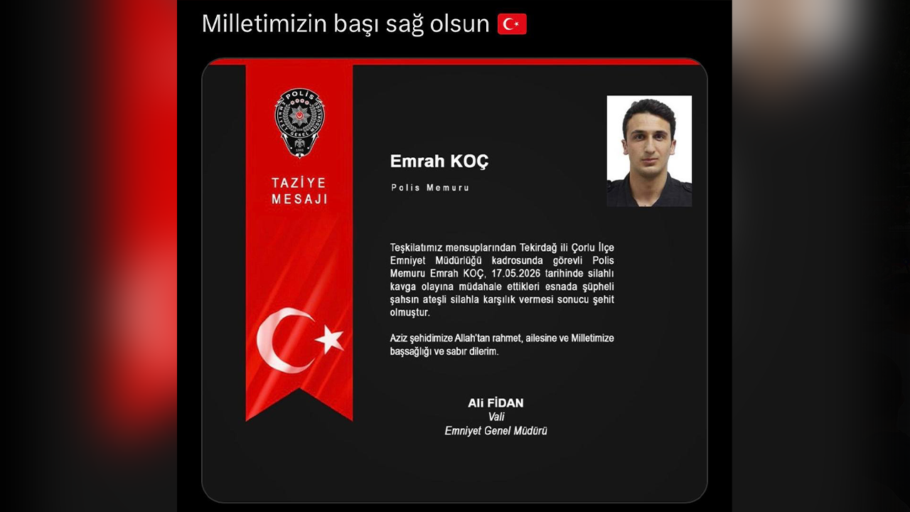 Şehit Polis Memuru Emrah Koç