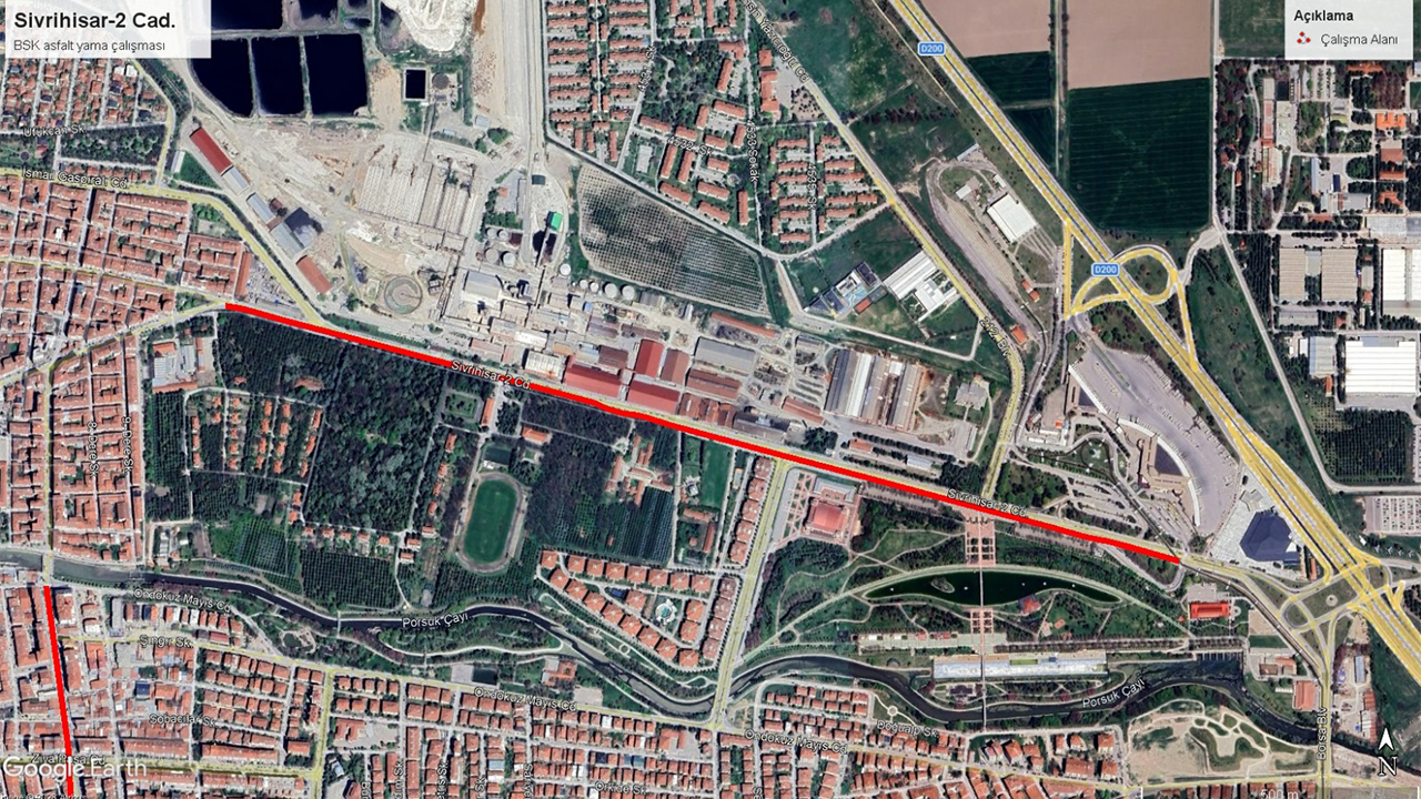 eskişehir Sivrihisar 2 Caddesi Yol Çalışması