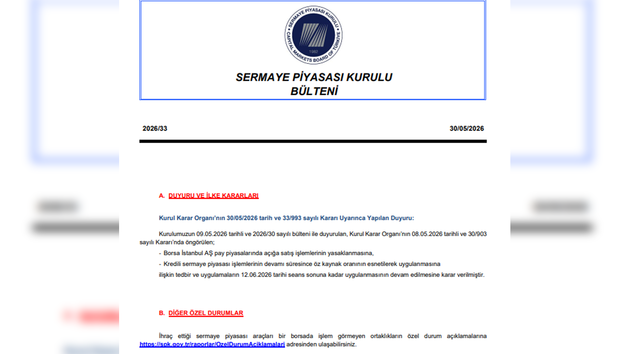 Spk Bülteni