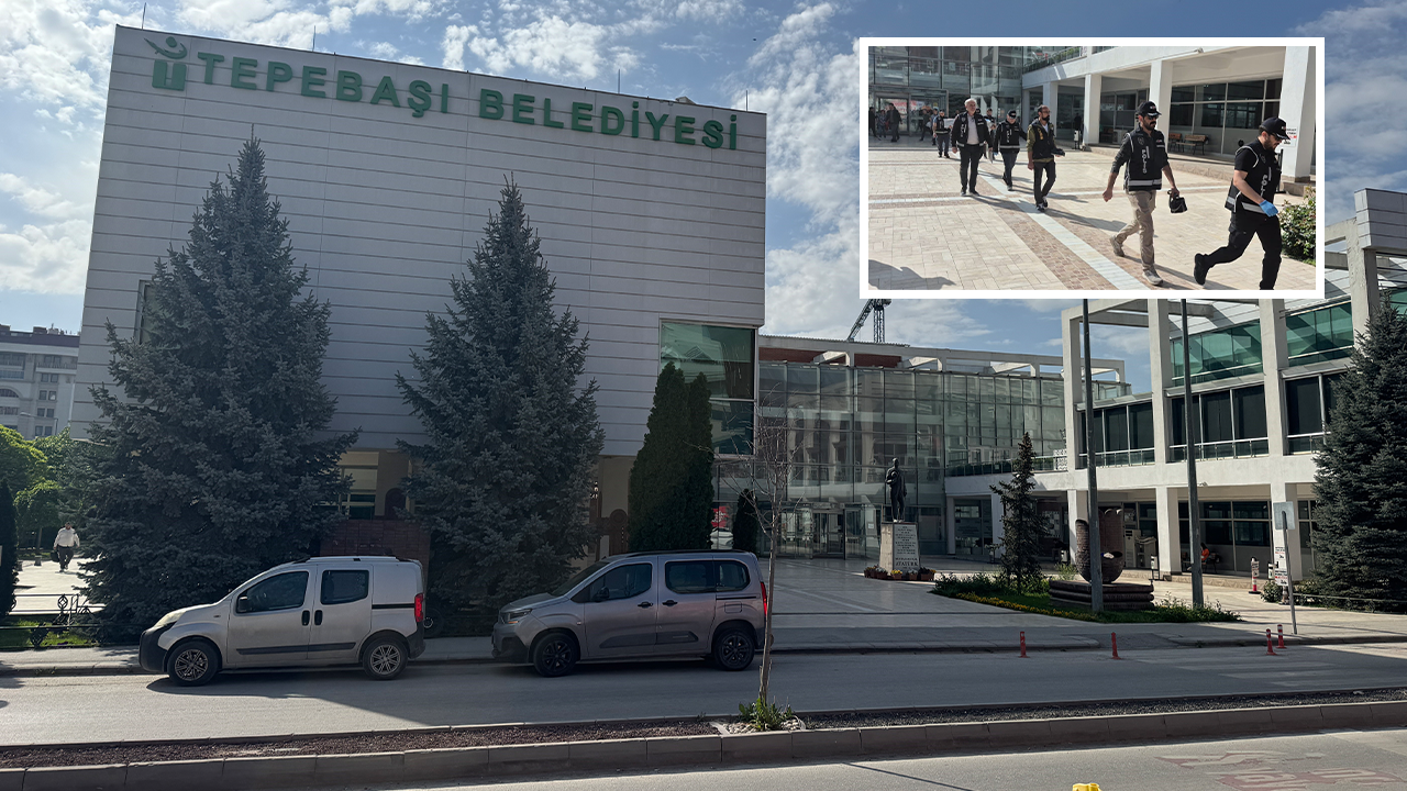 Tepebaşı Belediyesi’ne Yönelik Operasyonda Çok Sayıda Gözaltı Var!